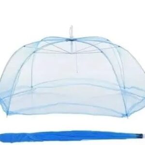 Ephemeral New Umbrella Style Full Cover Up For 0 To 3 Year Baby Mosquito Net For Baby_New Born_Infants (Random.Color. Without Print) (Baby-Net Umbrella),Multicolor